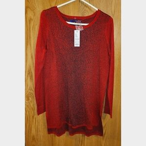 🦋Womens Apt.9 Sparkly Long Sleeve